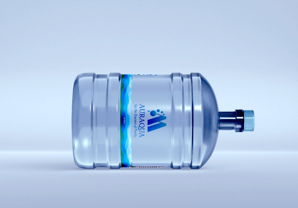 AURAQUA 19 liter mineral water bottle